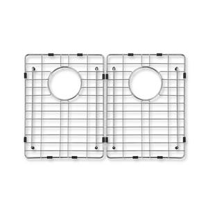 Dominic 18-3/4 in. x 15-5/8 in. Wire Grid for Double Bowl Kitchen Sinks in Stainless Steel