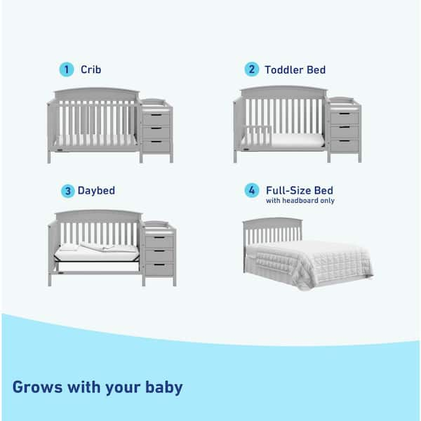 Graco benton crib conversion store kit