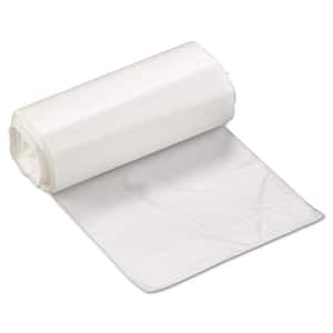 Perforated High-Density Trash Can Liners, 17 x 18, 4 Gallon, 6mic, Clear, 50/RL, 40 RL/CT