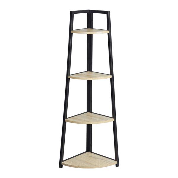 Tileon 4-Shelf Brown Wood Pantry Organizer