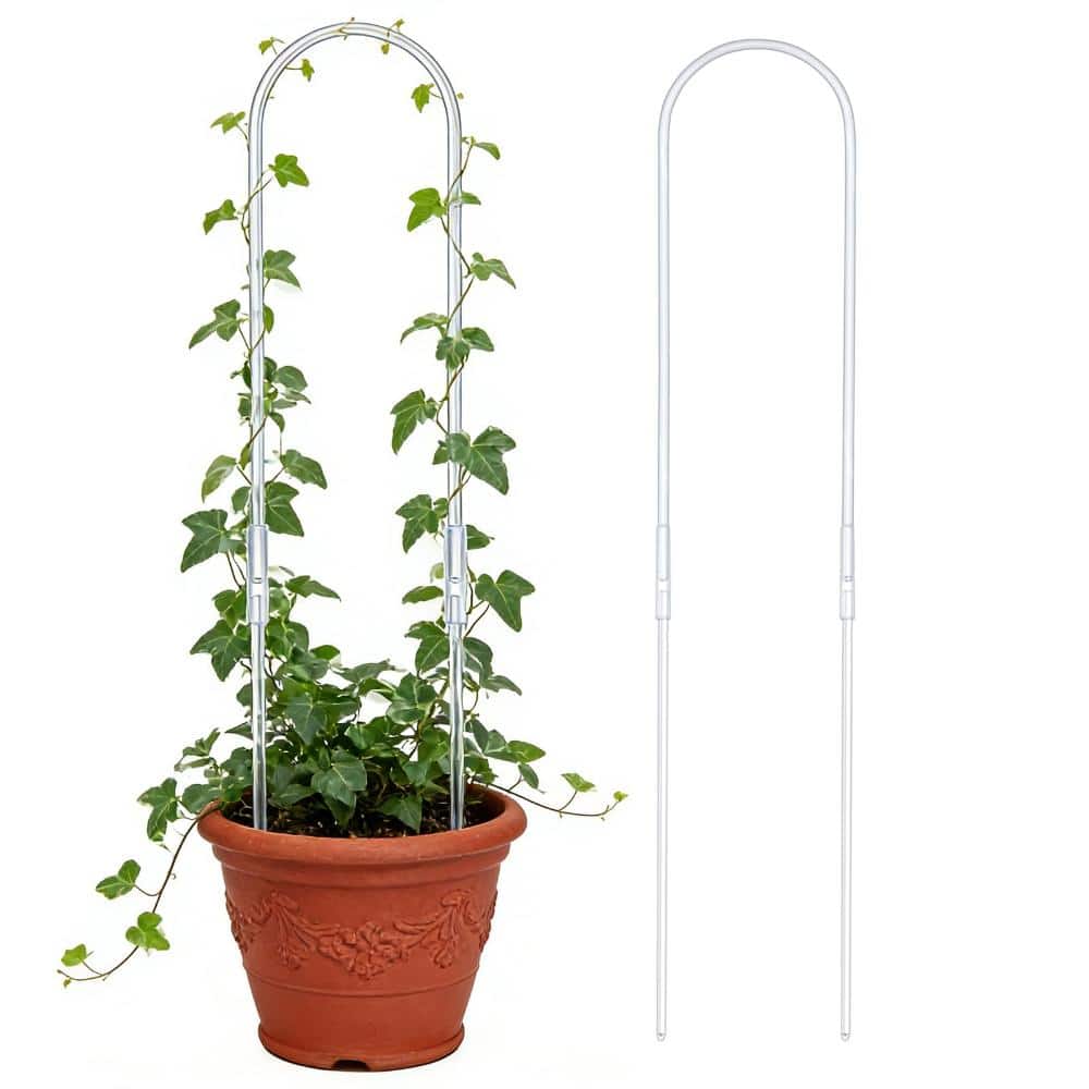 23 in. U-Shaped Plant Support Trellis Clear Acrylic 2-Pack price history on PriceWatchPro