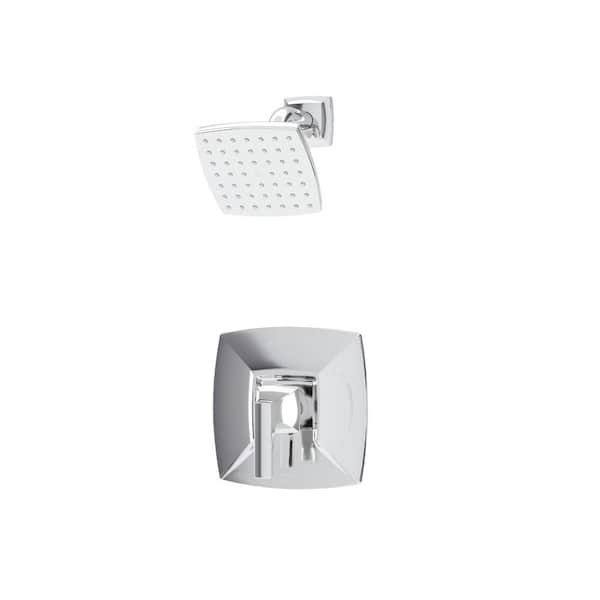 Symmons Oak HydroMersion Single Handle Shower Trim Kit with Volume Control in Polished Chrome 1.5 GPM (Valve Not Included)