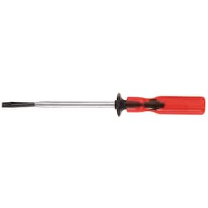 3/16 in. Slotted Screw-Holding Flat Head Screwdriver with 3 in. Round Shank