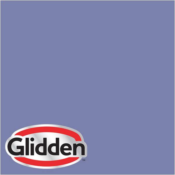 Glidden Premium 1 gal. #HDGV40U Playhouse Purple Flat Interior Paint with Primer
