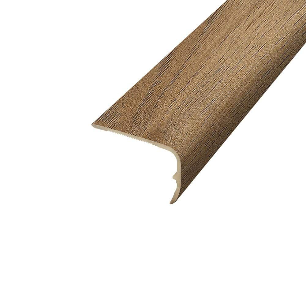 Mocha 1.32 in. Thick x 1.88 in. Wide x 78.7 in. Length Vinyl Stair Nose Molding price history on PriceWatchPro