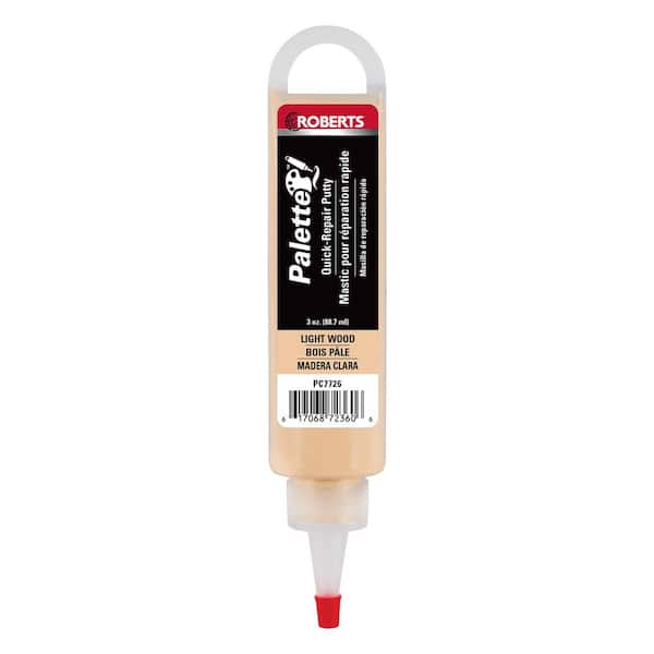 Palette Quick-Repair Putty 3 oz. Light Wood for Wood, Laminate, and Vinyl Flooring