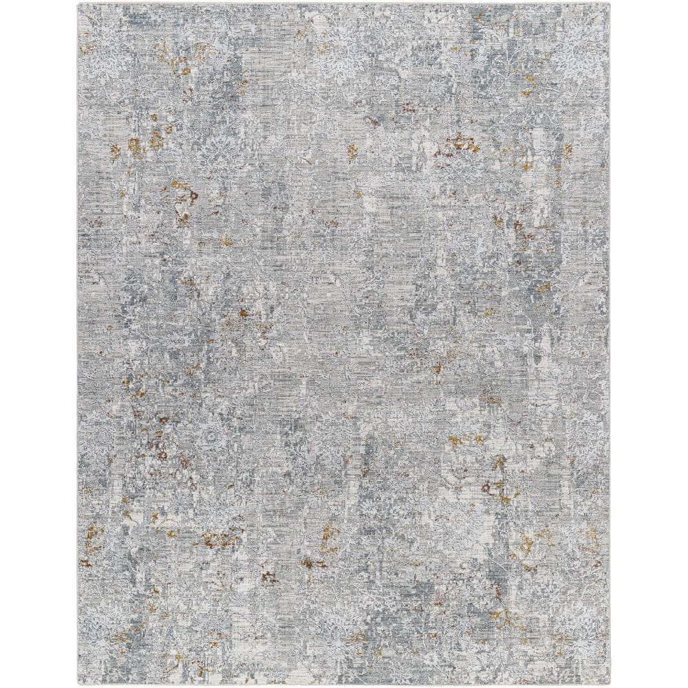 Dresden Gray Modern Abstract 6 ft. 7 in. x 9 ft. 6 in. Area Rug price history on PriceWatchPro