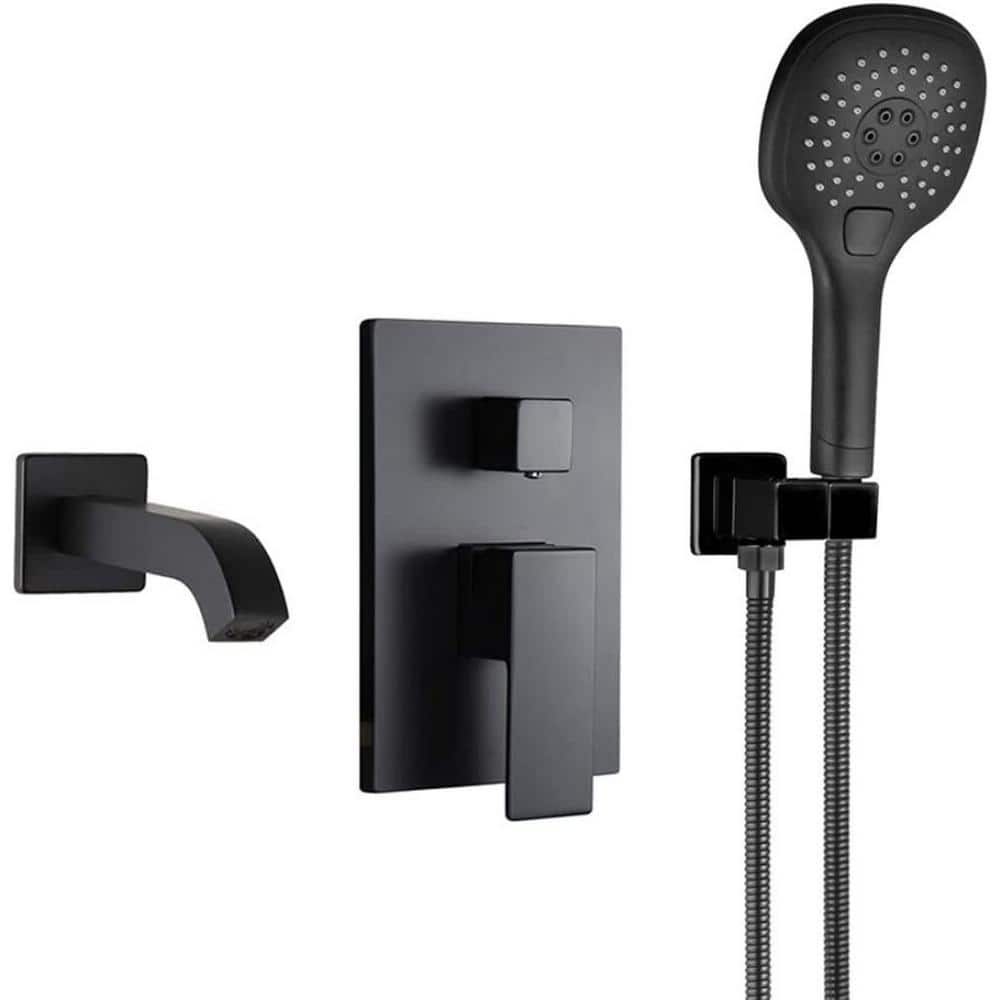 Roxy 12.16 in. W 3 Jet Shower Tower in Black 16GS-36239 price history on PriceWatchPro