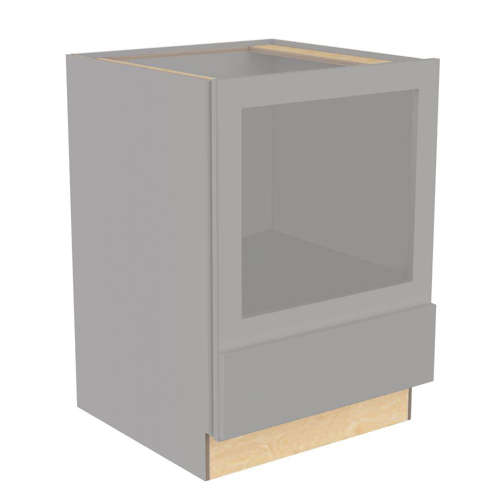 Hargrove 30 in. W x 24 in. D x 34.5 in. H Assembled Plywood Microwave Base 