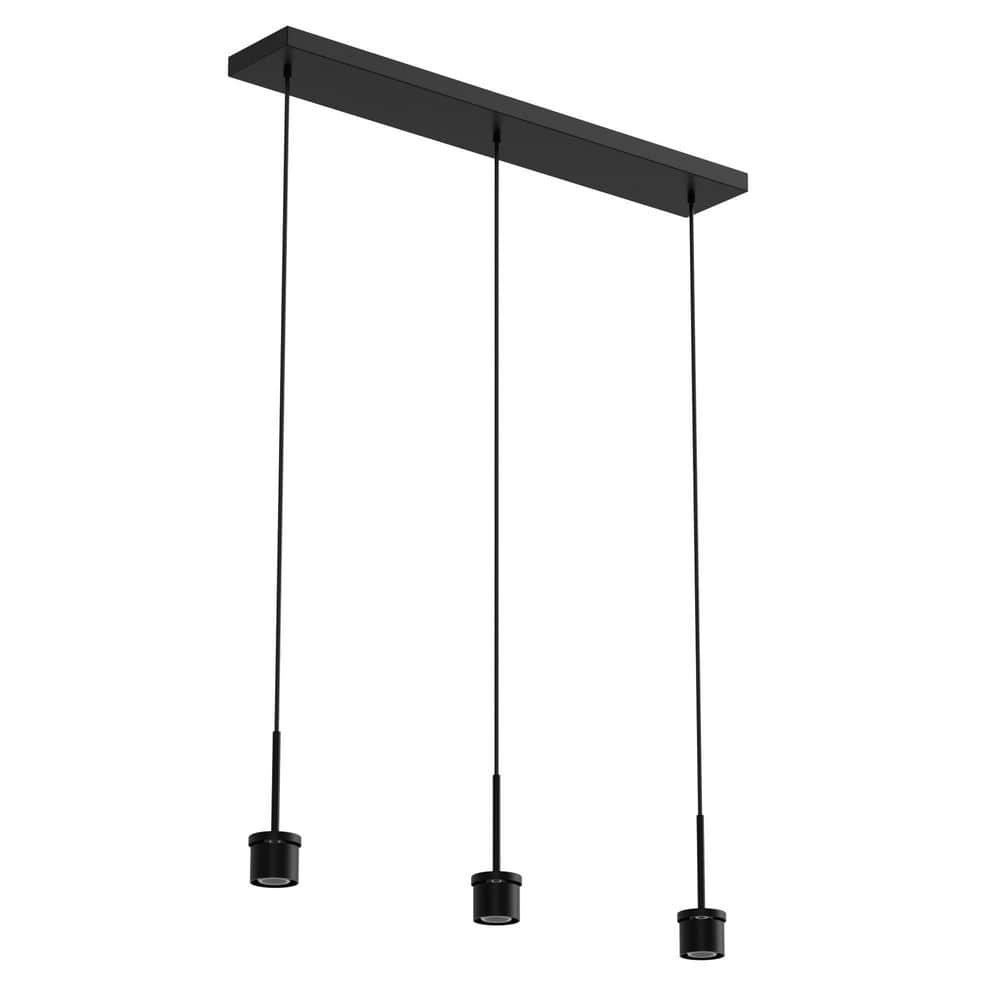 3-Light Island Pendant Light with Black Metal Finish and E26 Sockets No Bulbs Included price history on PriceWatchPro