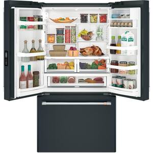 23.1 cu. ft. Smart French Door Refrigerator in Matte Black, Counter Depth and ENERGY STAR