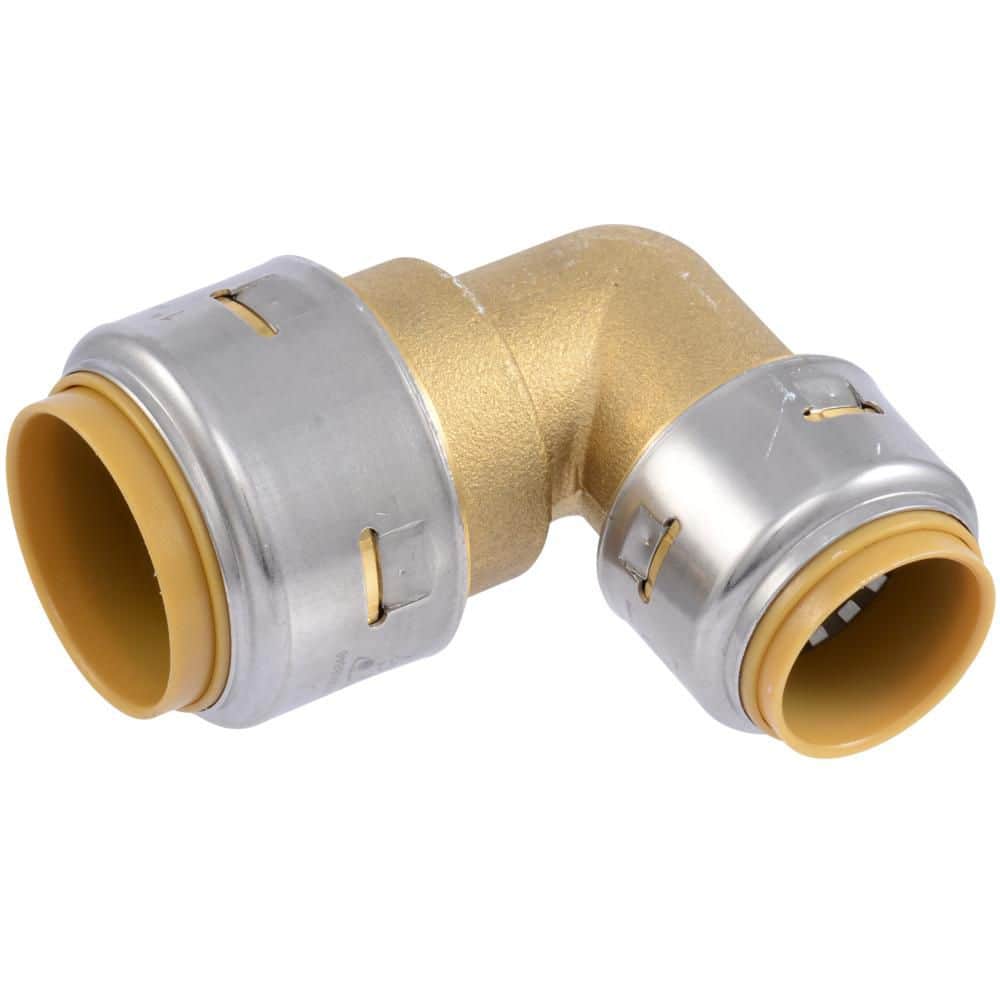 Max 1 in. x 3/4 in. Push-to-Connect Brass 90° Reducing Elbow Fitting price history on PriceWatchPro