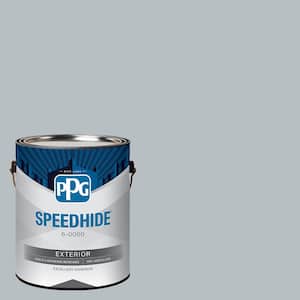1 gal. PPG1012-4 Gray Frost Semi-Gloss Exterior Paint