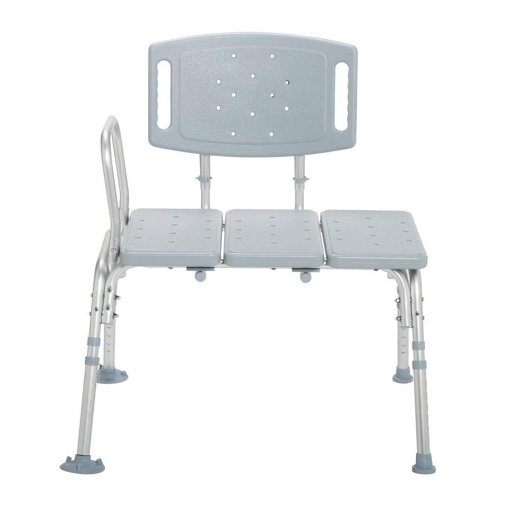 Heavy Duty Adjustable Height Bariatric Plastic Transfer Bench