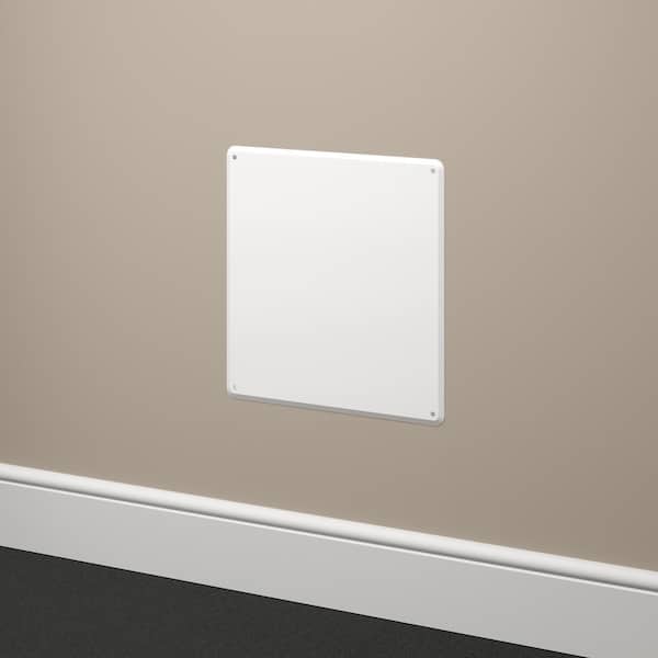 JONES STEPHENS 12 in. H x 12 in. W Plastic Access Panel in White