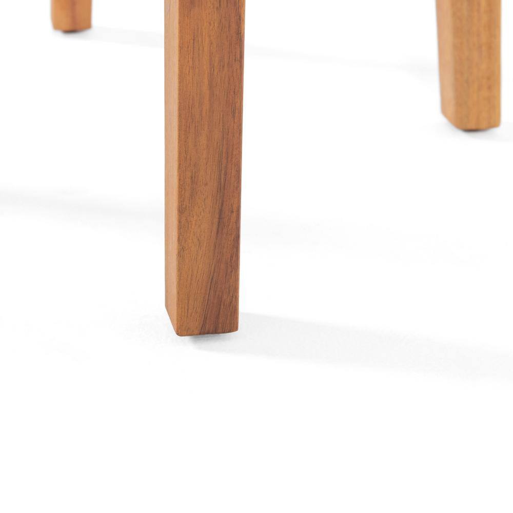 Brooklyn Teak Acacia Wood Round Side Table