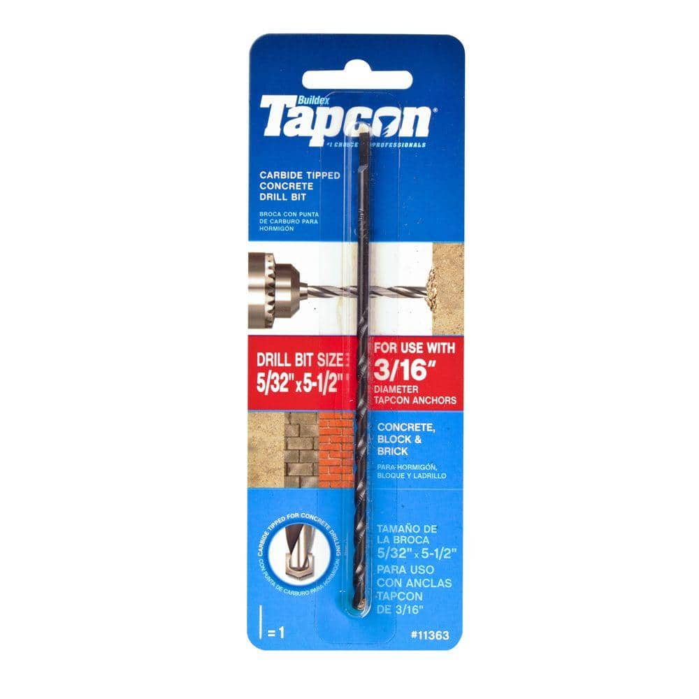 tapcon masonry drill bit