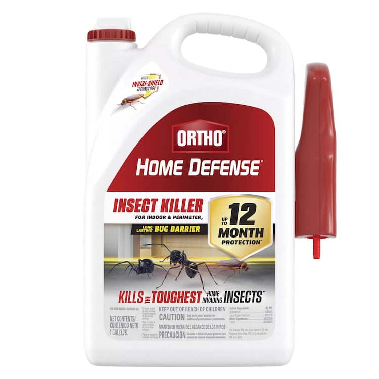 Ortho Home Defense Insect Killer for Indoor and Perimeter 2, 1 Gal., Controls Ants, Roaches, Spiders, and More