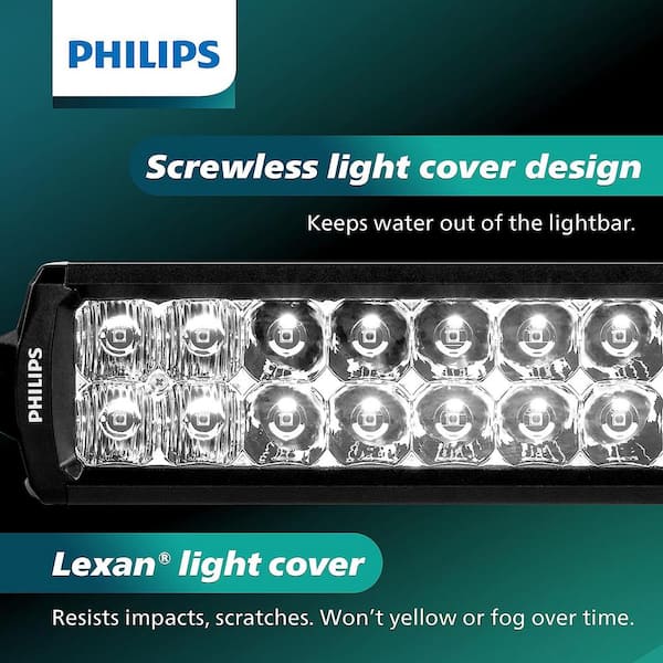 Philips Ultinon Drive LED Light Bar - 10 in. 2 Row UD5015LX1 - The
