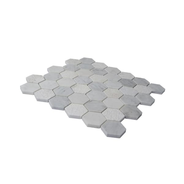 Apollo Grazia Hexagon Decor Porcelain Wall & Floor Tiles