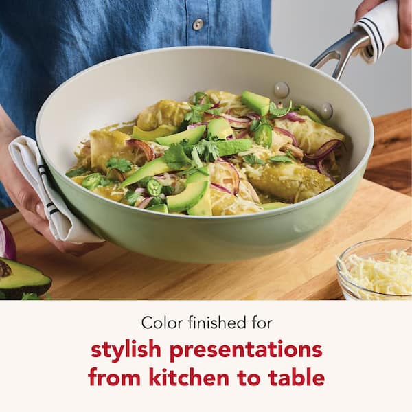アイカツフレンズ ミッドナイトグリーン KitchenAid Hard-Anodized Ceramic Induction 12.25 in. Aluminum