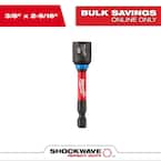 Milwaukee SHOCKWAVE Impact Duty 3/8 in. x 2-9/16 in. Alloy Steel