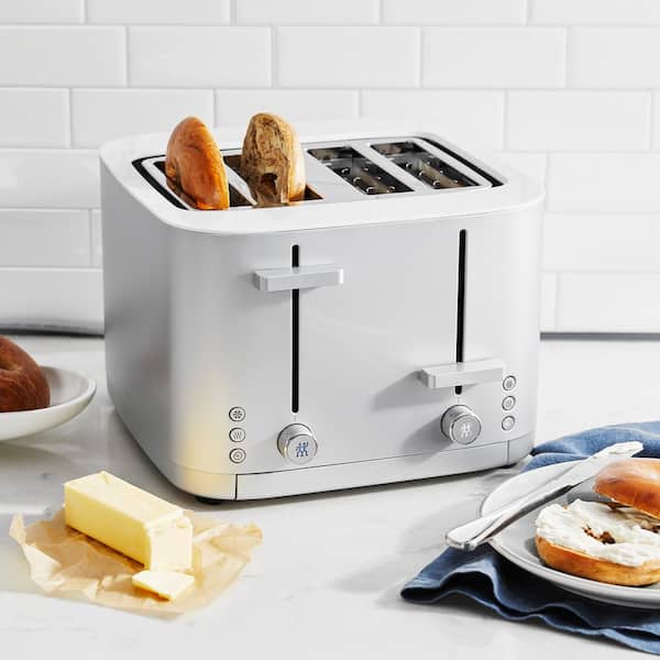 ZWILLING Enfinigy 4-Slot Toaster, Silver 1016129 - The Home Depot