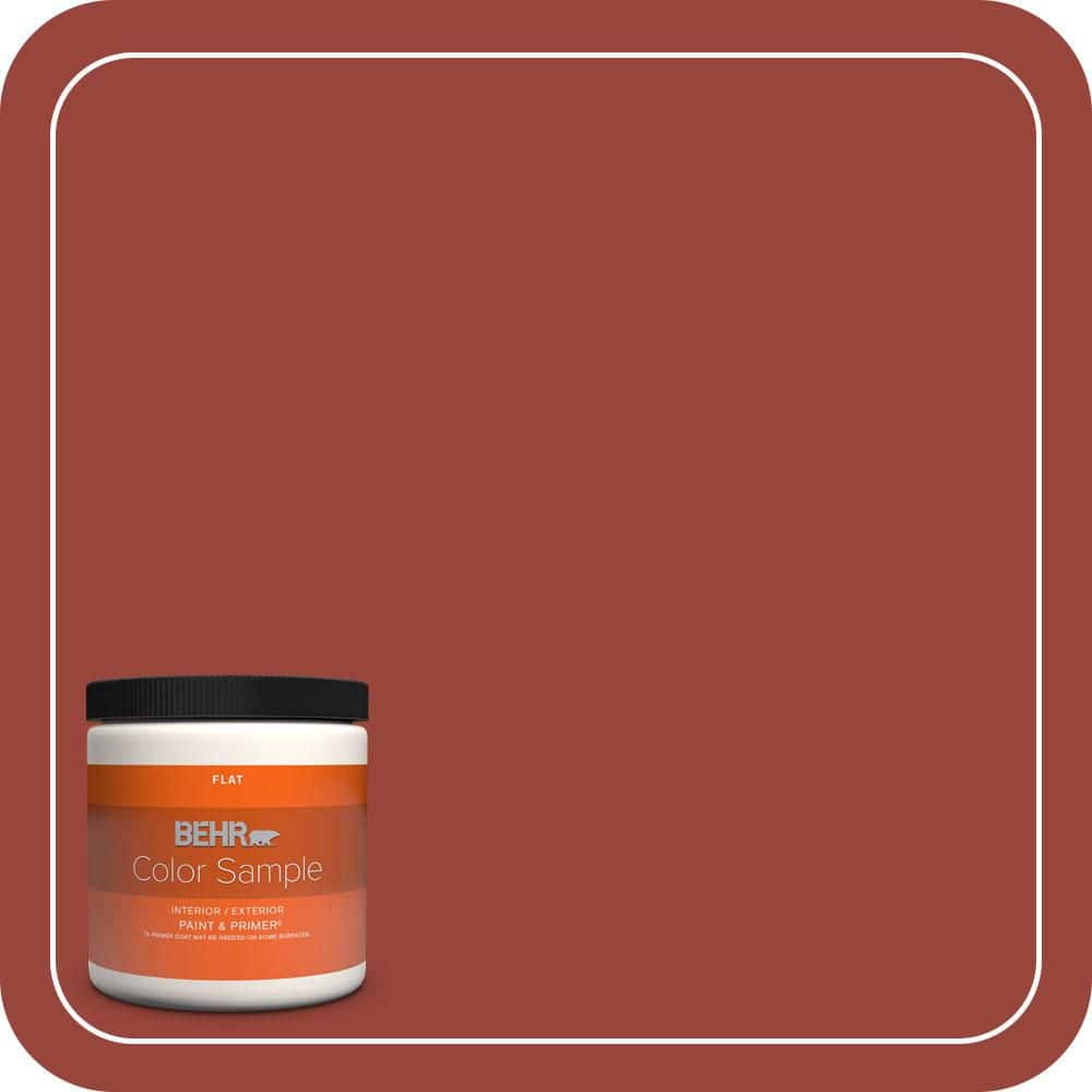8 oz. #S-H-190 Antique Red Flat Interior/Exterior Paint & Primer Color Sample price history on PriceWatchPro