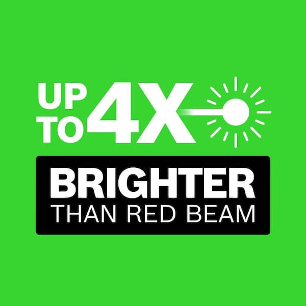 125 ft. Green 3-Point Self-Leveling Laser with VisiMax Technology, Integrated Multipurpose Mount, and Hard Carrying Case