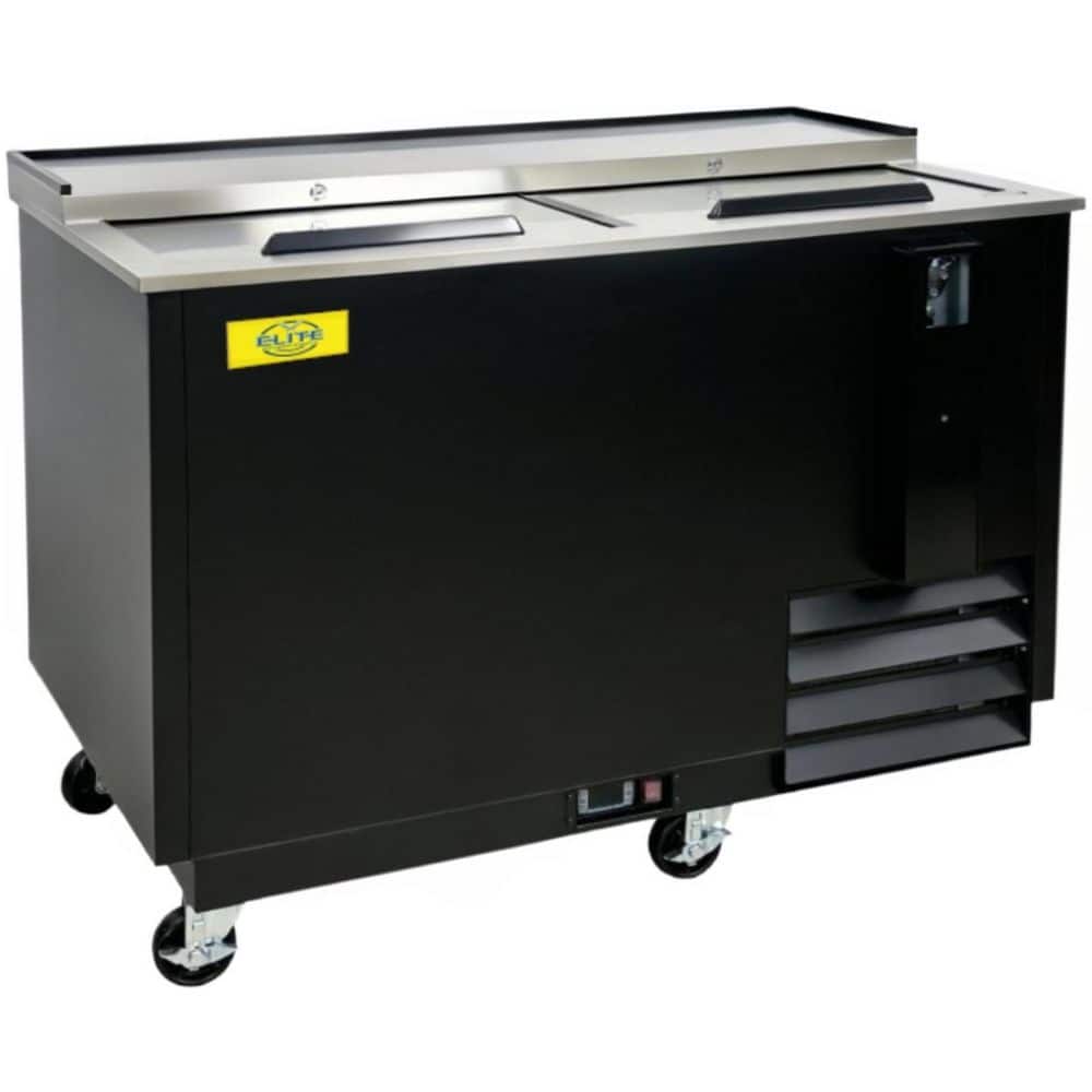 50 in. 13.7 cu. ft. Bar Refrigerator Beer Bottle Cooler EBC50 Black