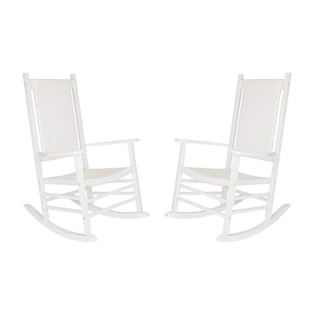 White Wood Outdoor Rocking Chair price history on PriceWatchPro