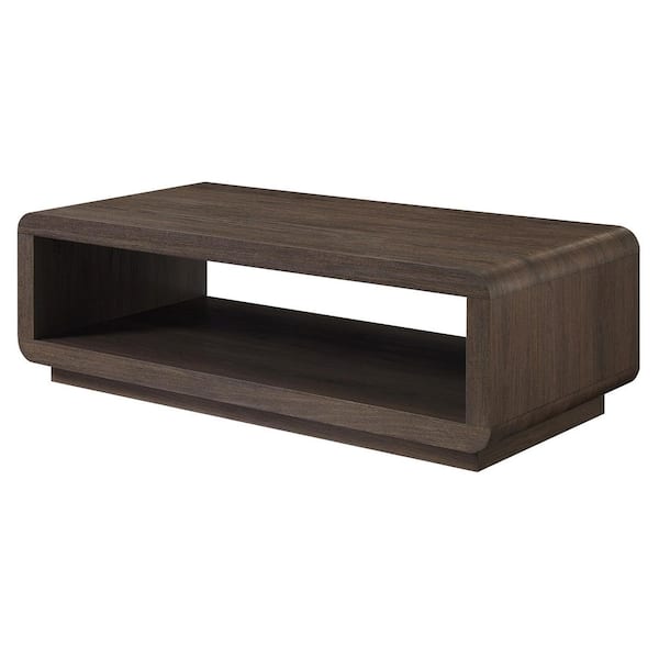 Meyer&Cross Lonni 47.25 in. Brown Oak Rectangle MDF/Hollow Core