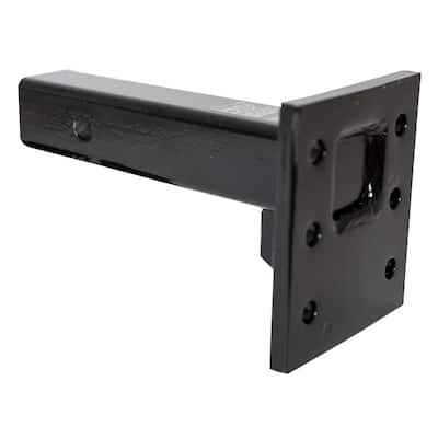 2-Position 15,000 lbs. Pintle Hook Mount for 2 in. Hitch Receivers