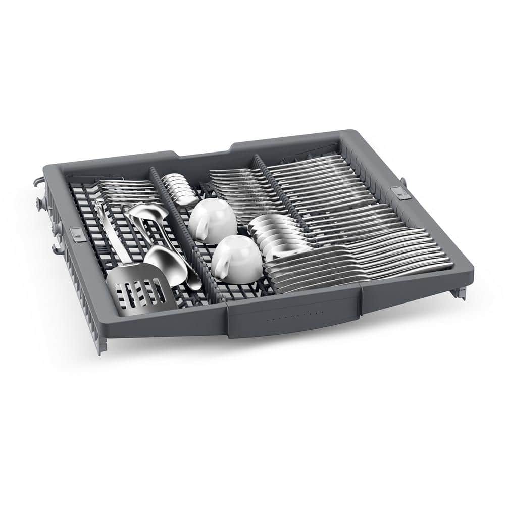 24" Stainless Steel Built-In Smart Dishwasher with Top Control