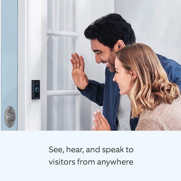 Ring Video Doorbell Wired - Smart WiFi Doorbell Camera with 2-Way Talk, Night Vision and Motion Detection