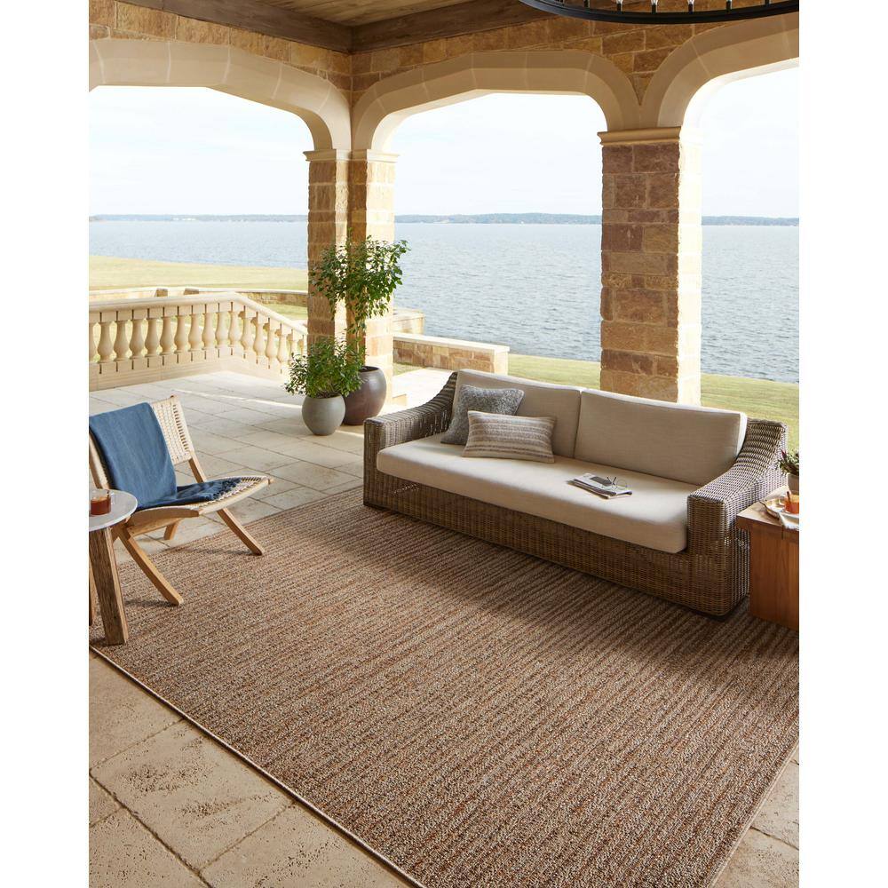 Merrick Oatmeal and Multicolor Geometric Rectangular Rug