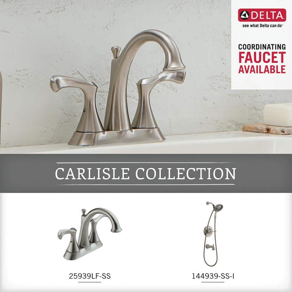 Delta Carlisle 24" Satin Nickel Stainless Steel Shower Grab Bar