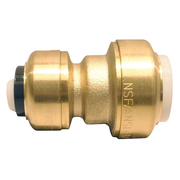 Tectite 1/2 in. IPS x 1/2 in. CTS Brass Push-to-Connect Conversion Coupling