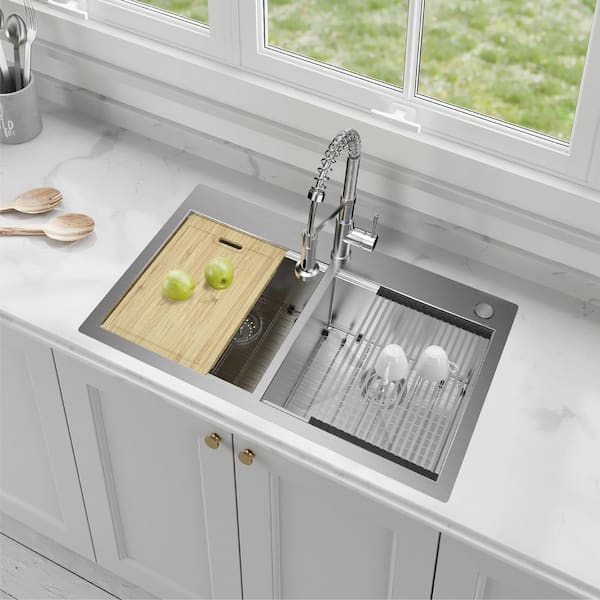 Kitchen Sink Accessories Set: Faucet Splash-proof Water Baffle