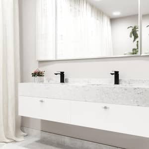 Dunn Single Handle Single-Hole Bathroom Faucet in Matte Black