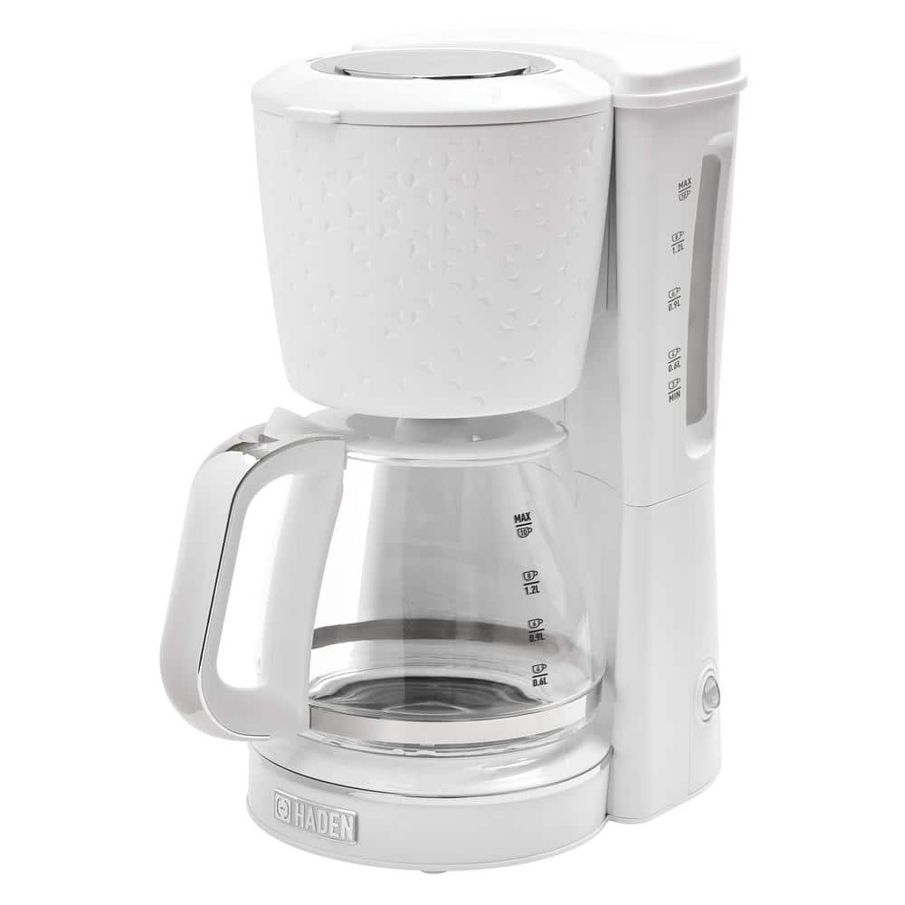 HADEN Starbeck 1.5 l 10 Cup Drip Coffee Maker with Textured PP/ABS Body