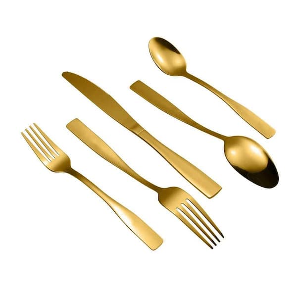 40-Piece Stainless Steel Silverware Set