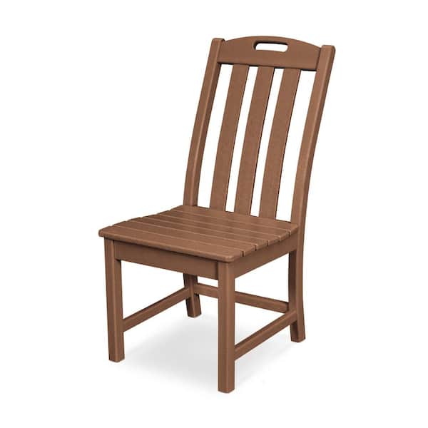 Yacht Club Tree House Armless Plastic Outdoor Dining Chair