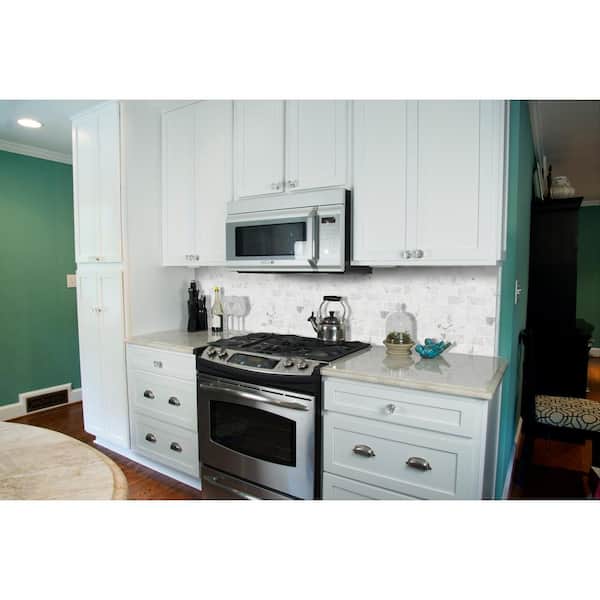 Calacatta Cressa 11.75 in. x 13.5 in. Honed Marble Look Floor and Wall Tile (9.8 sq. ft./Case)
