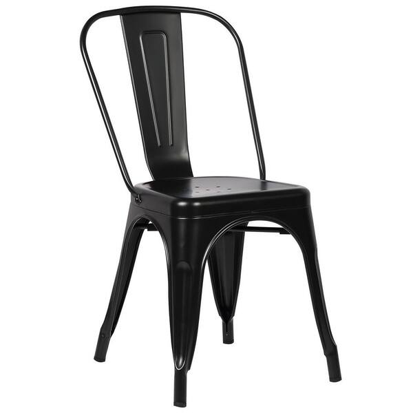 EDGEMOD Trattoria Black Side Chair (Set of 4)