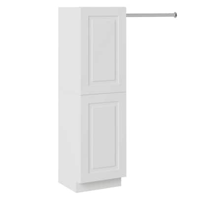 Small White Laundry Room Storage Cabinet — Rickle.