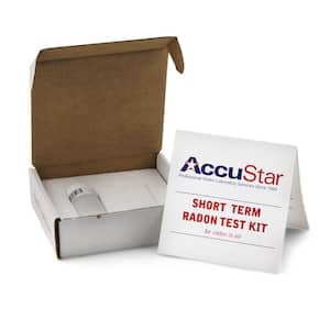 Single Application Short-Term Liquid Scintillation Radon Test Kit with Labortory Analysis Included
