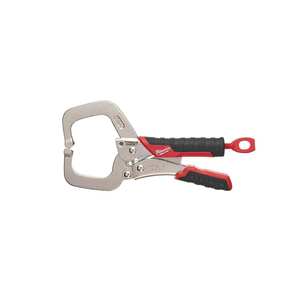 その他 TAXID Milwaukee Champion 74 Milwaukee 6 in. Torque Lock Locking C-Clamp with Durable Grip 48
