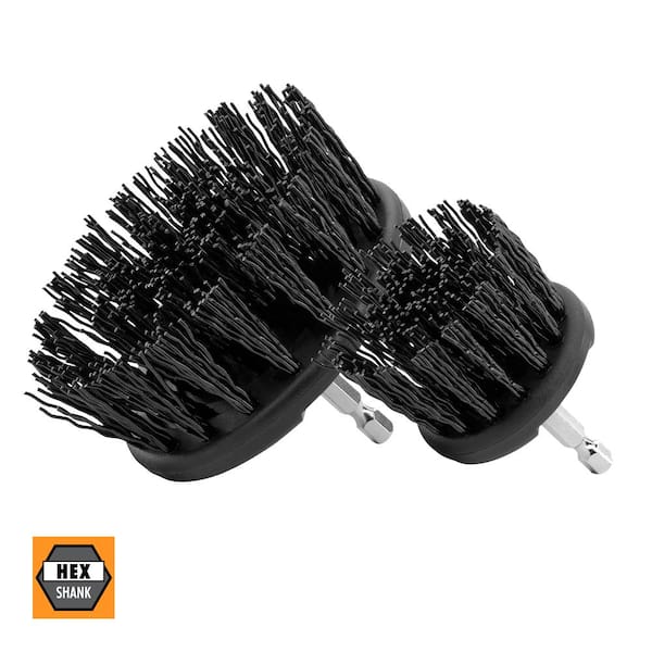 Deluxe Wheel & Grill Brush, 2 Piece