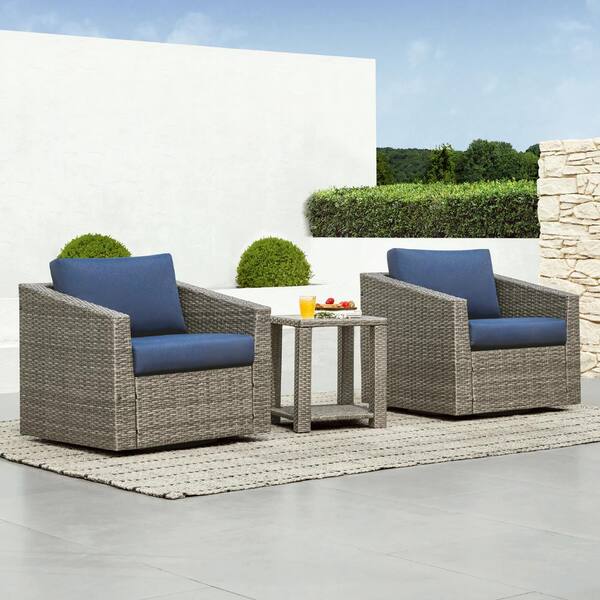 Glitzhome outdoor patio loveseat glider chair sale